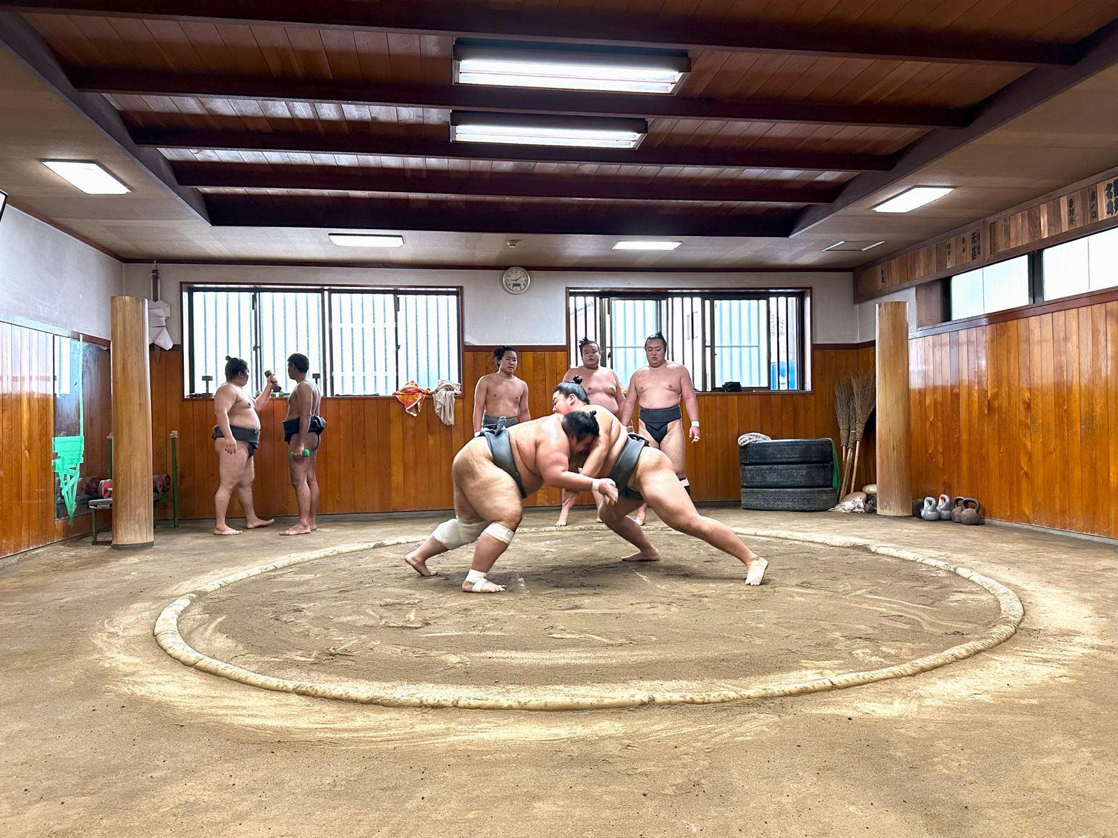 Sumo Stable Intimate Morning Practice